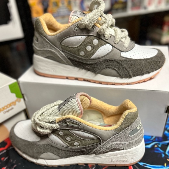 MAYBE TOMORROW X SAUCONY SHADOW 6000 "HARE" Men’s size 10.5 - New w/box - Picture 4 of 8